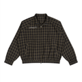 Uplift Unisex Plaid Full-Zip Track Jacket