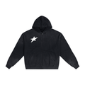 Uplift Hand-Frayed Sunfade Zip Hoodie