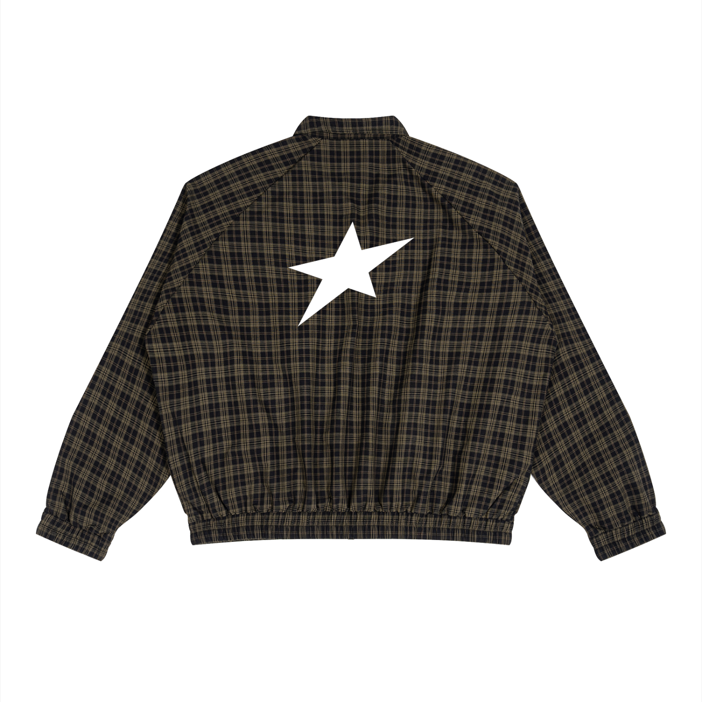 Uplift Unisex Plaid Full-Zip Track Jacket