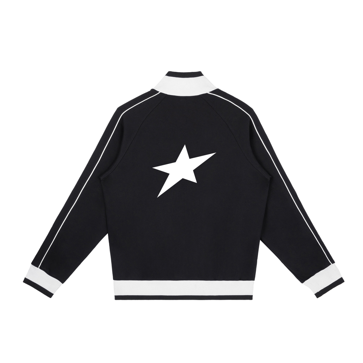 Uplift Color Block Raglan Sleeve Zip Track Jacket