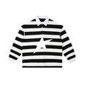 Uplift Color Block Stripe Polo Shirt