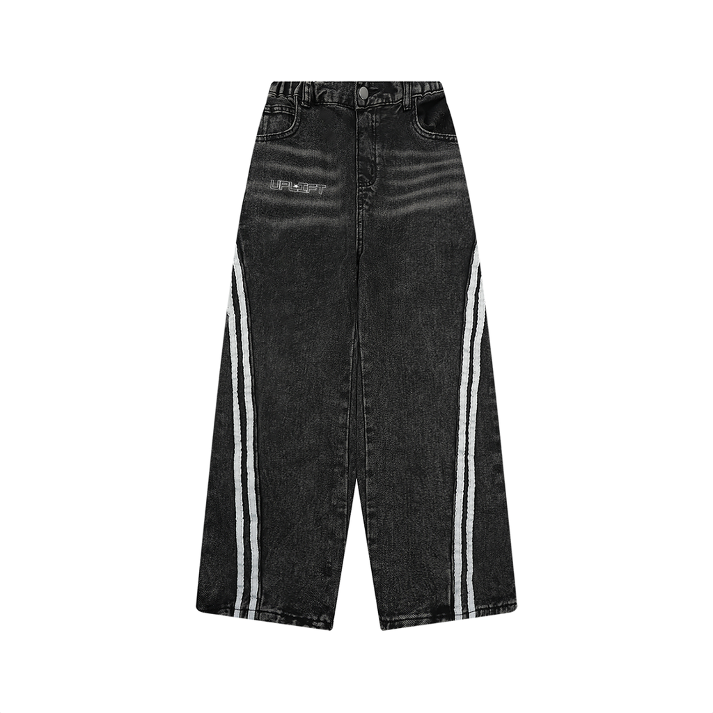 Uplift Kid’s Vintage Wash Side Stripe Jeans