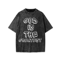God is the greatest Snow Washed Kids' T-Shirt