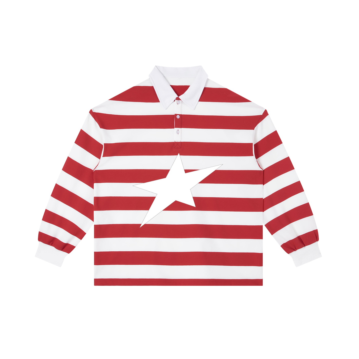 Uplift Color Block Stripe Polo Shirt
