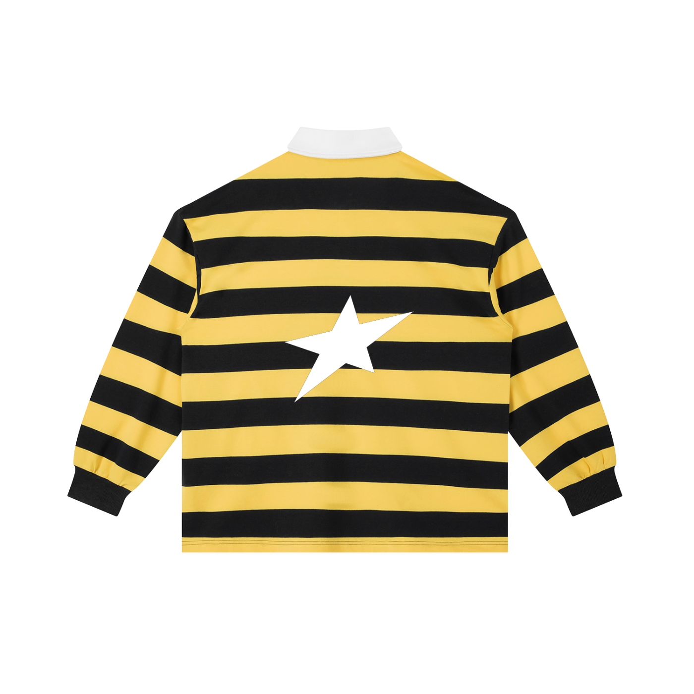 Uplift Color Block Stripe Polo Shirt