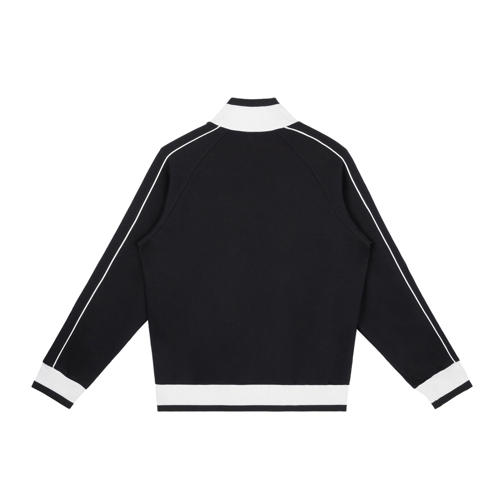 Allah u akbar  Color Block Raglan Sleeve Zip Track Jacket