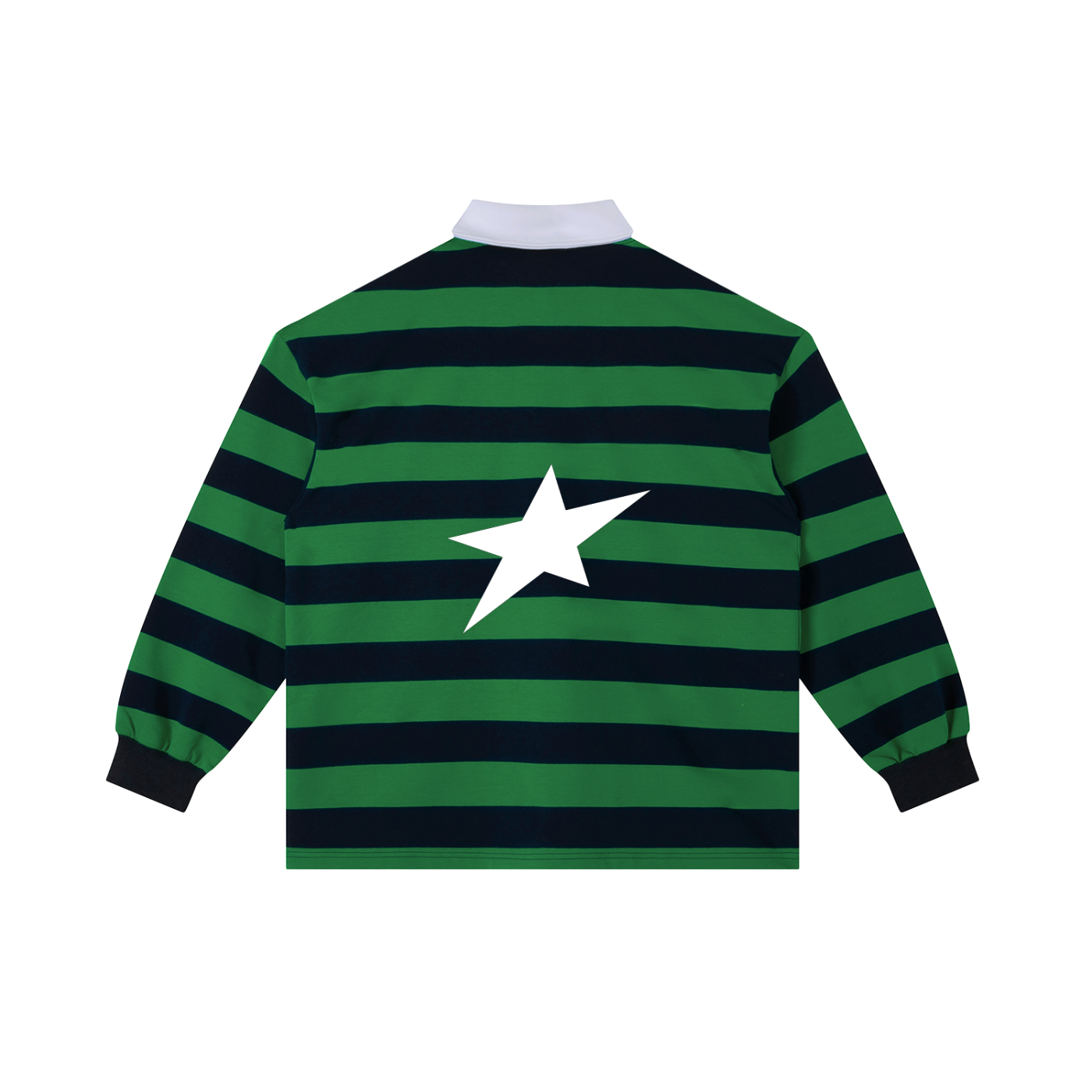 Uplift Color Block Stripe Polo Shirt